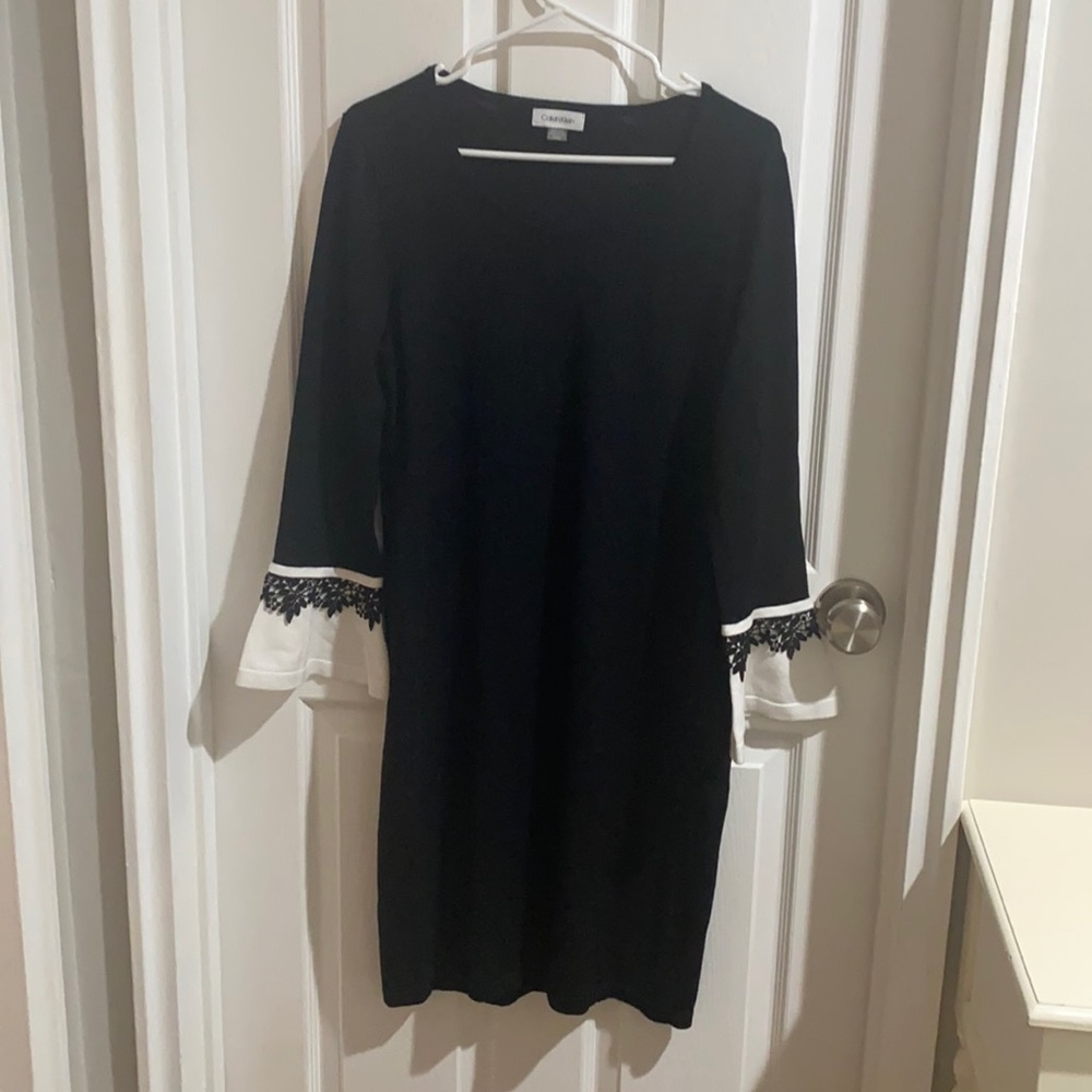Calvin Klein sweater dress large